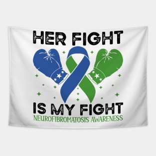 Her Fight is My Fight Neurofibromatosis Awareness Tapestry