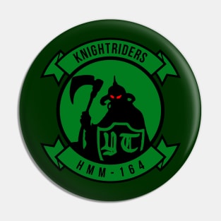 HMM 164 Green Knight Riders Pin