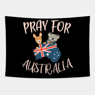 Pray for Australia | Save the Koalas and Kangaroos Tapestry