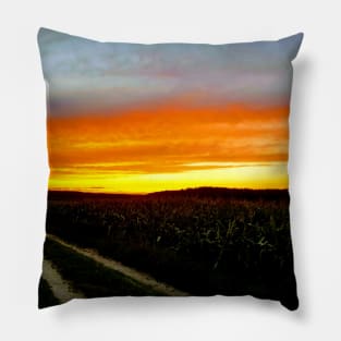 Untergang der Sonne Pillow