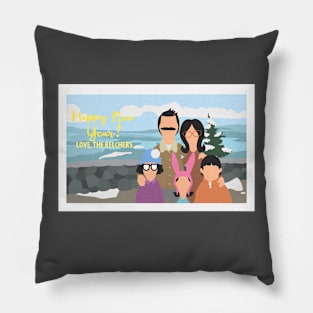 The Belchers Perfect Holiday Card Pillow