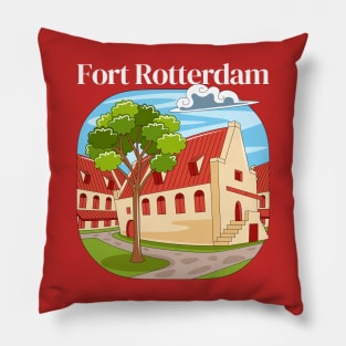 Fort Rotterdam Pillow