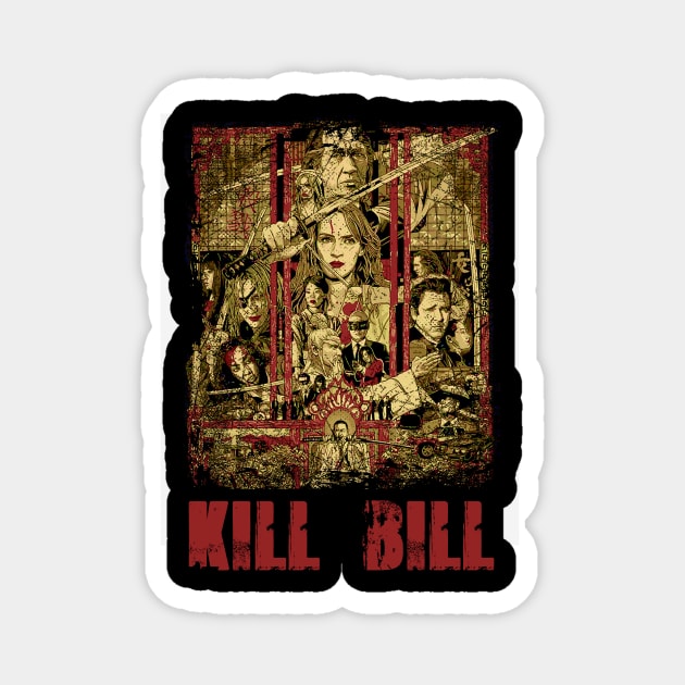 Graphic Kill Movie Bill Horror Magnet by QuickMart