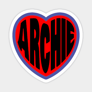 Archie in my Heart Magnet