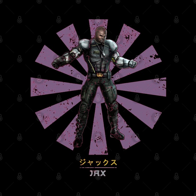 Jax Retro Japanese Mortal Kombat by squids_art