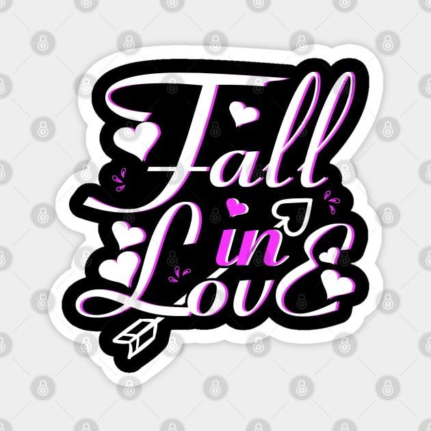 Fall In Love Magnet by JacksonArts