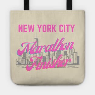 New York City Marathon Finisher T-shirt Tote