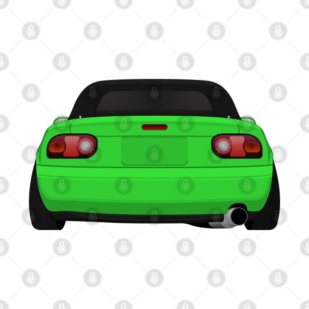 Miata rear Lime-green by VENZ0LIC