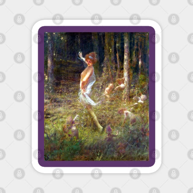 Dancing Fairies - Georges Picard Magnet by forgottenbeauty