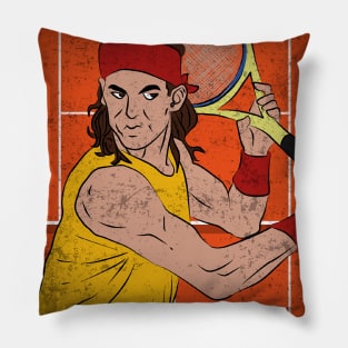 Agassi Tennis Player Hero Vintage Rafa Pillow