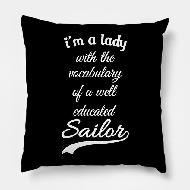 Sailor lady Pillow by b34poison