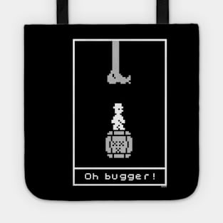 Jet Set Willy Game Over Monochrome - ZX Spectrum Legend Tote