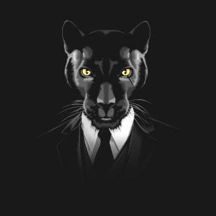 Suit Panther T-Shirt