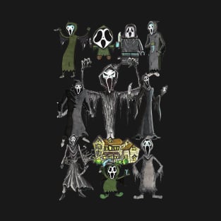 Ghost Face Killer ANIMATED! T-Shirt