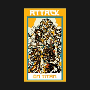 attack on titan all titan T-Shirt