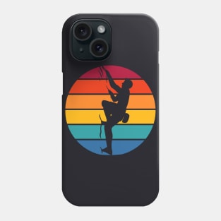 Vintage Climber Rock Climbing Phone Case