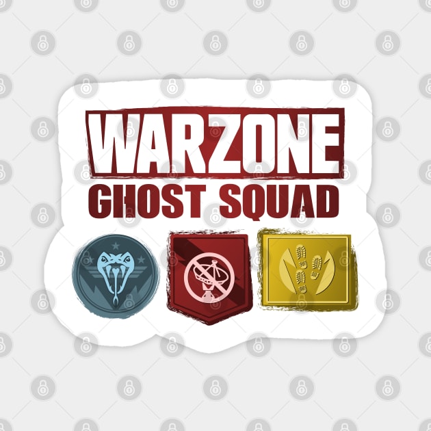 Warzone perks badges Magnet by MaxDeSanje 