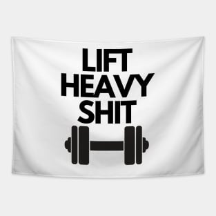 Lif Heavy Shit Gym Motivation Tapestry