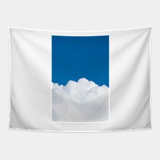 White cloud and blue sky Tapestry