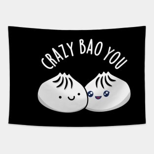 Crazy Bao You Cute Dimsum Pun Tapestry