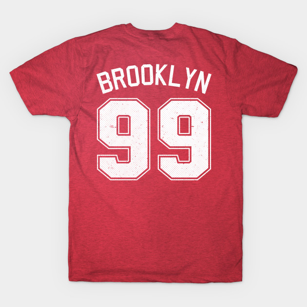 Disover Distressed Brooklyn 99 Jersey - Brooklyn 99 - T-Shirt