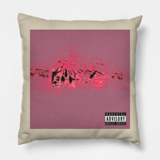 Vinyl Cover art (Harmonious Hues) Pillow