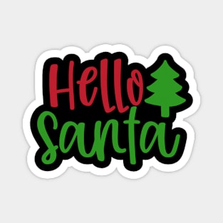 Hello Santa Magnet