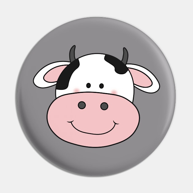 Moo Cow Pin by HelenDesigns