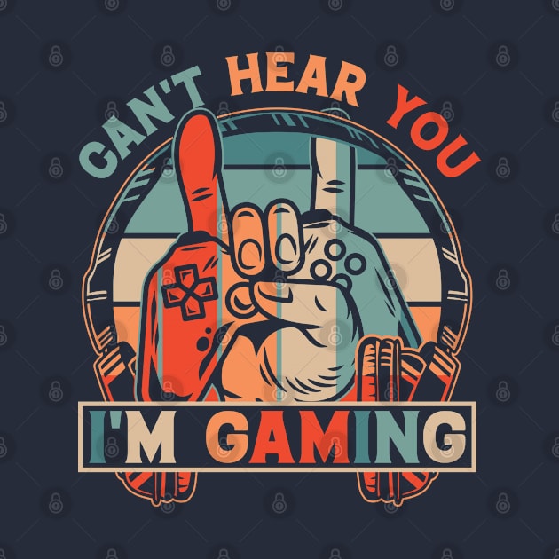 cant hear you im gaming by IbrahemHassan