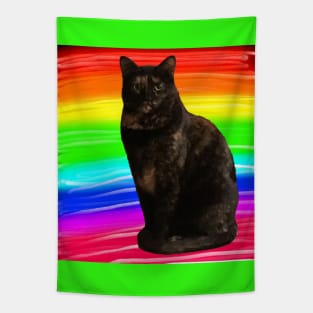 Rainbow Cat Tapestry