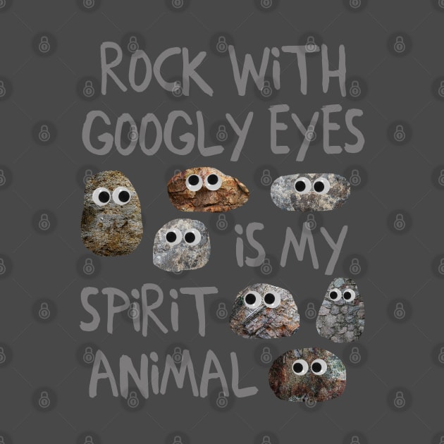 Rock with Googly Eyes by ahadden