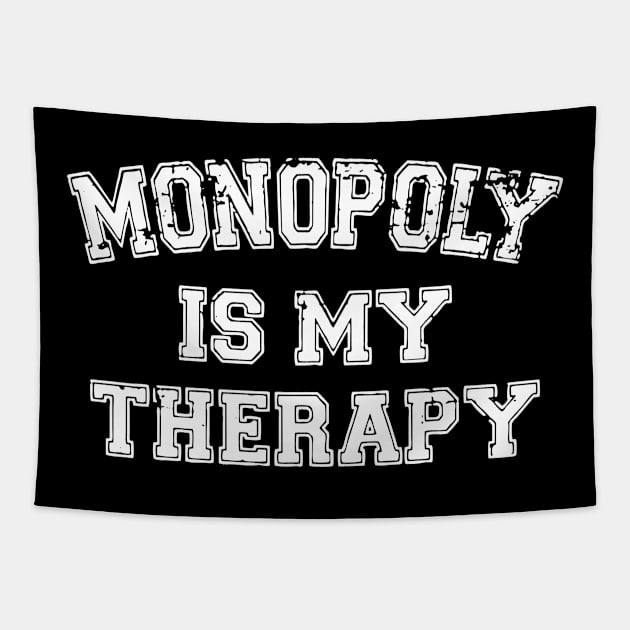 monopoly is my therapy Tapestry by diiiana