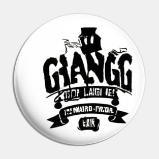 hip hop gangster Pin