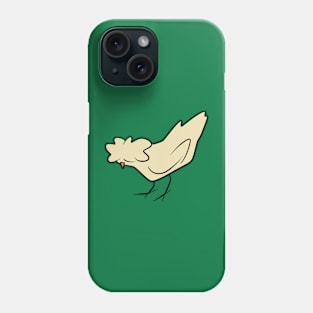 Buff Laced Polish Hen Phone Case