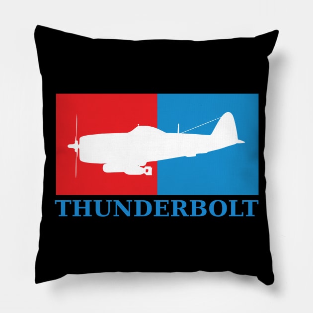 P-47 Thunderbolt Pillow by TCP