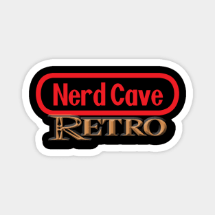 Official Nerd Cave Retro Podcast Tee! Magnet