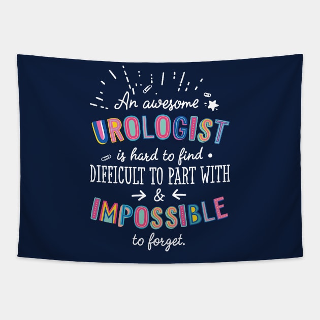 An awesome Urologist Gift Idea - Impossible to Forget Quote Tapestry by BetterManufaktur