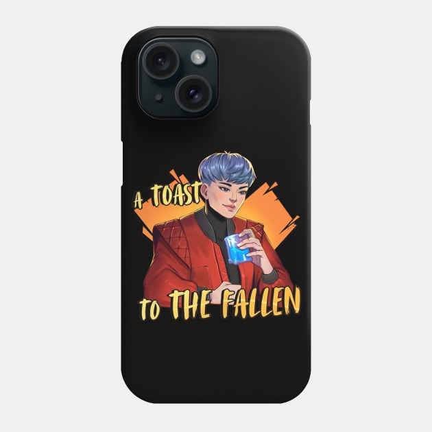 Valkyrie - A Toast To The Fallen Phone Case by Paul Draw