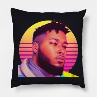 Rozay Cyber Sun Pillow