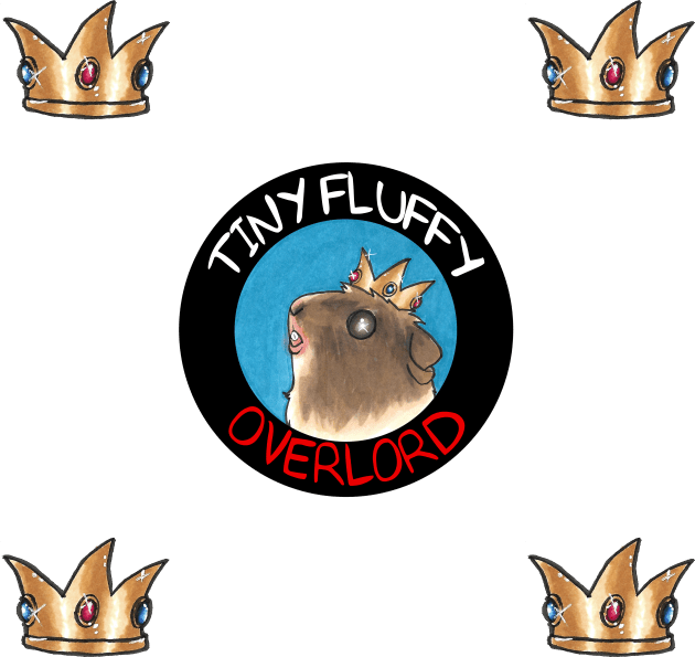 Tiny Fluffy Overlord Kids T-Shirt by Elora0321
