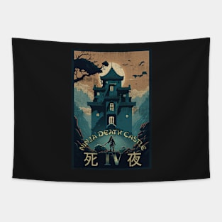 Ninja death Castle IV Tapestry