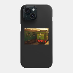 A view of North Weald railway station Phone Case