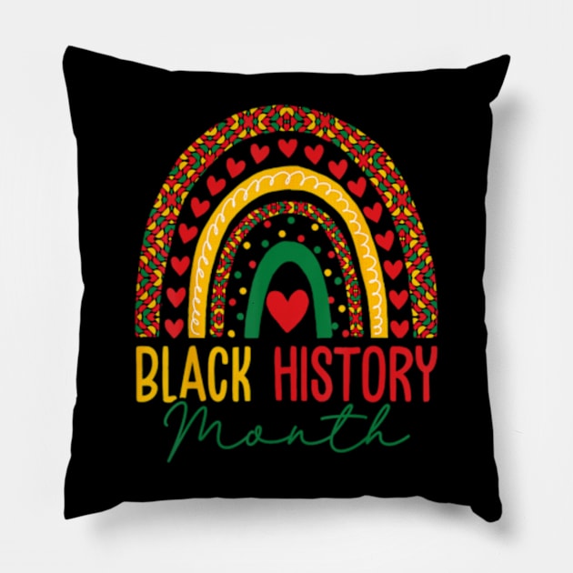 Black History Month Pride African American Black History Pillow by marchizano