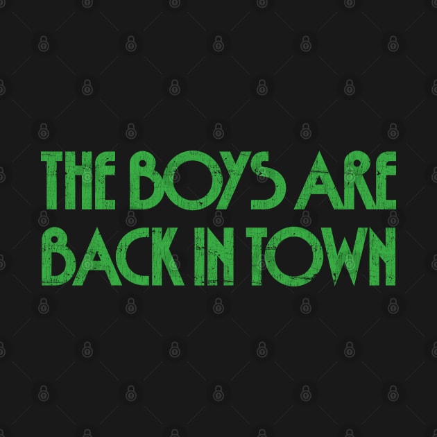 The Boys Are Back In Town by feck!