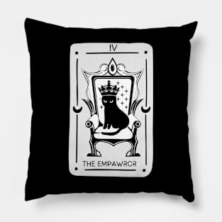 The Meow-jor Arcana: The Empawror Pillow