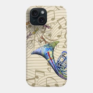 Happy French Horn Phone Case