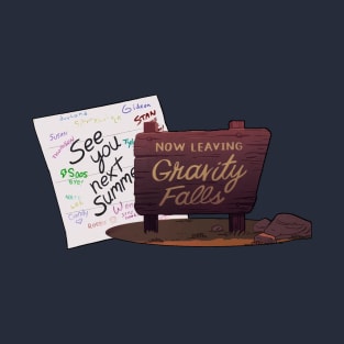 goodbye, gravity falls T-Shirt