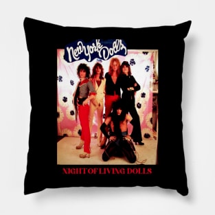 Vintage punk rock 80s fanart Pillow