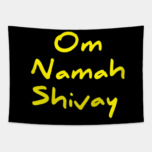 Om namah shivay for Shiva devotees Tapestry