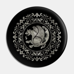 Simurg -Senvurv -Senmurgh Pin